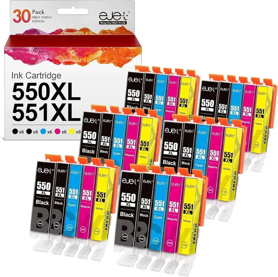 Canon C-550 and C-551 ink Cartridges ( Pack of 10 ) in Paynesville