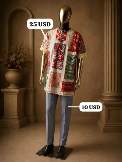 Man African clothe listing image